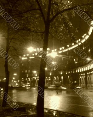St.-Petersburg. Night.