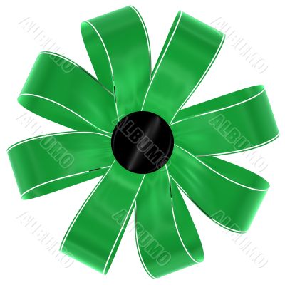green bow