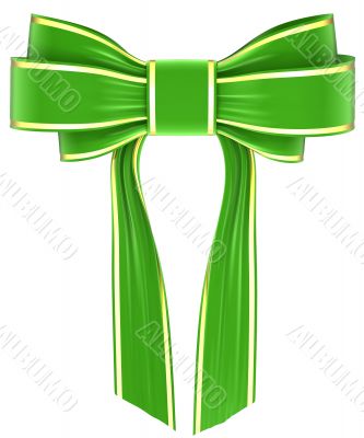 green bow