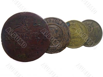 Old russians coins
