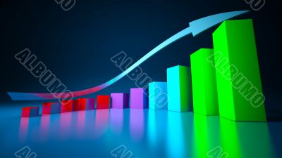 business graphics and Forex indicators