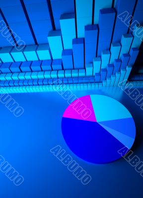 business graphics and Forex indicators