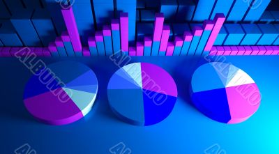 business graphics and Forex indicators