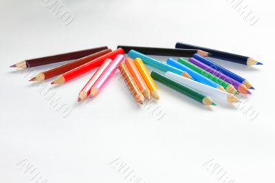 colored pencils