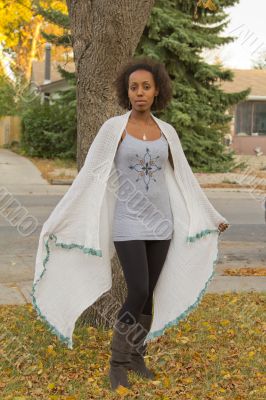 Beautiful young Ethiopian