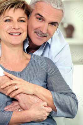 Portrait of mature couple