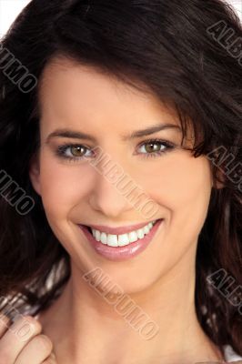 portrait of smiling woman