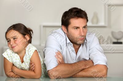 father and daughter