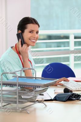 Medical secretary