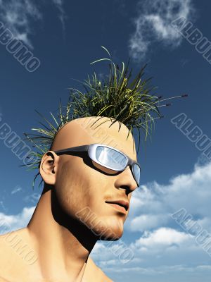 grass mohawk