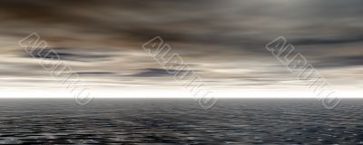 stormy water