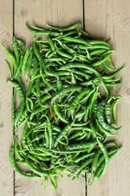 Green peppers