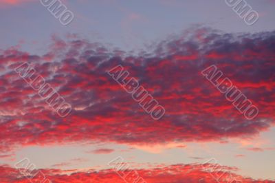 Background of colourful sky.
