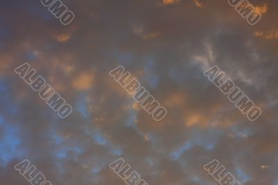 Background of colourful sky.