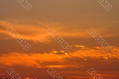 Background of colourful sky.