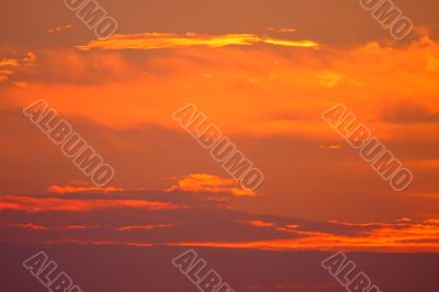 Background of colourful sky.