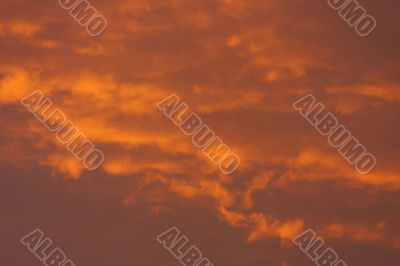 Background of colourful sky.
