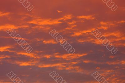 Background of colourful sky.