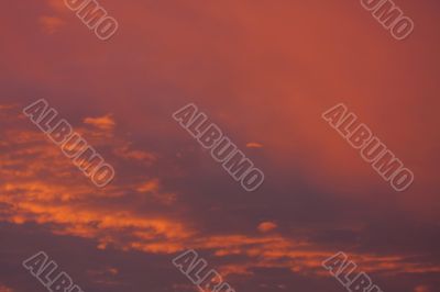 Background of colourful sky.