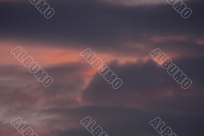 Background of colourful sky.