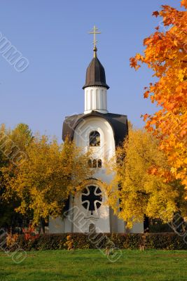 White Chapel in the Fall