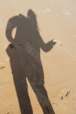 Shadow in dune