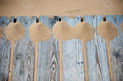 Background of sand