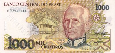 1000 Cruzeiro banknote