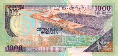 1000 shillings banknote