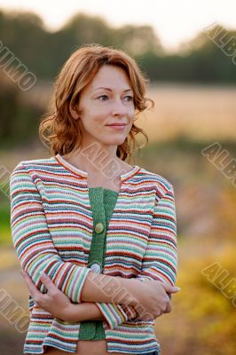 Woman in nature