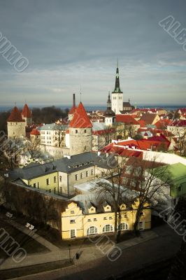 Olaviste tower at Tallinn