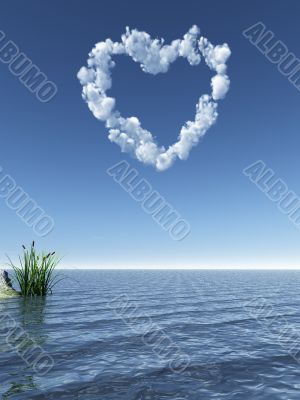cloudy heart