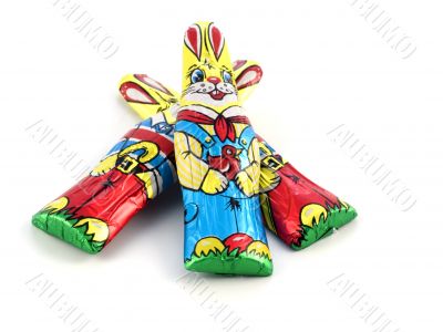 Chocolate easter bunny