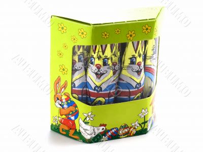 Chocolate easter bunny