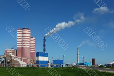 Factory of mineral fertilizer