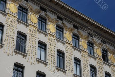 ornaments on old house
