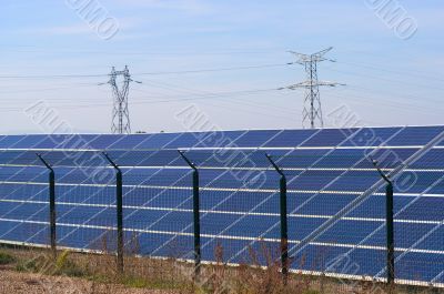 cattle sheds solar power station