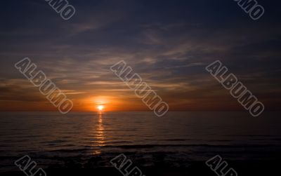 sea sunset