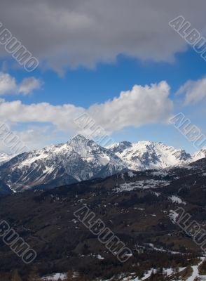 winter mountains