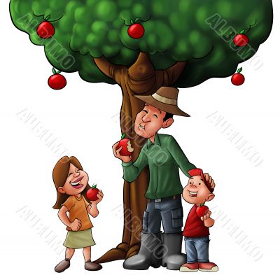 family tree and food