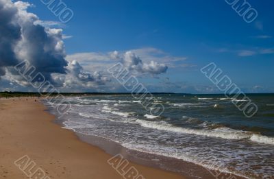 Clouds and Land;