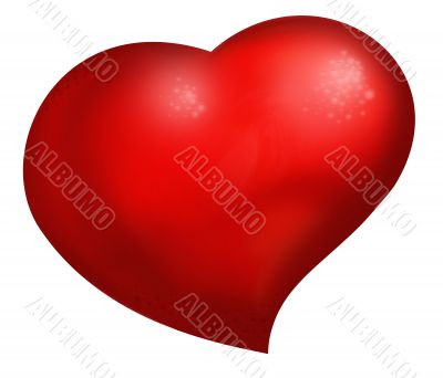 The big red heart