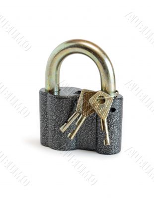Padlock And Keys