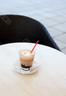 Cappuccino On Table