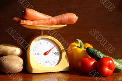 Weighing Of Vegetables