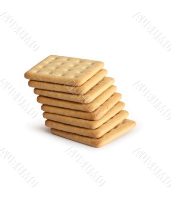 Crackers On White