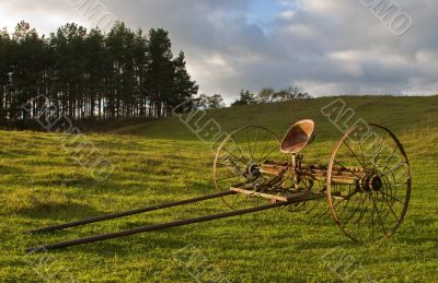 cart on the hill