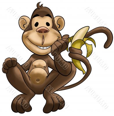 happy monkey