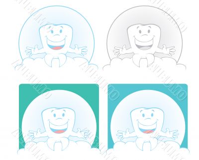 Smiling tooth