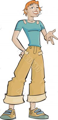 girl and hedphone